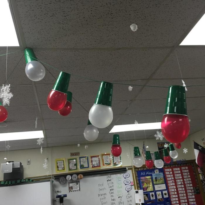 Christmas decoration ideas for classroom