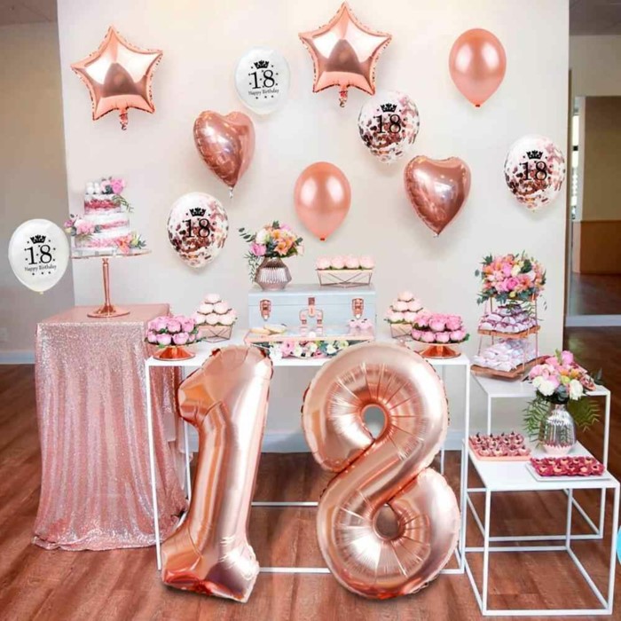 18th birthday decoration ideas